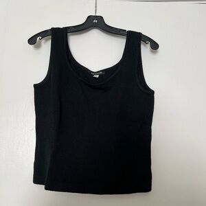 St. John Elegant Black Tank Top